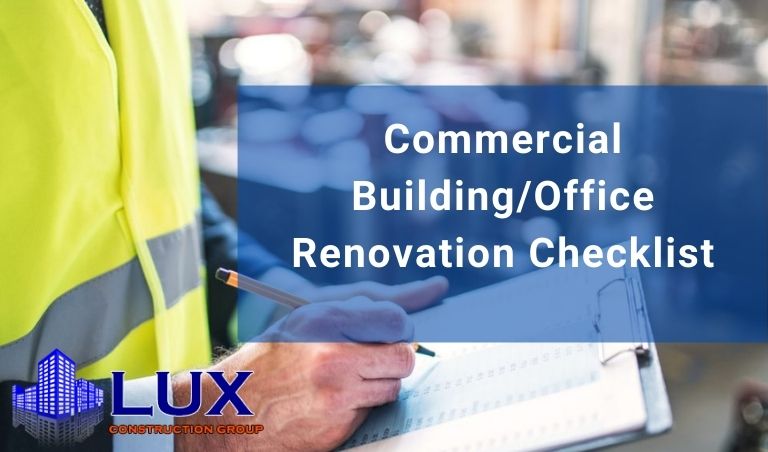 Commercial Building & Office Renovation Checklist