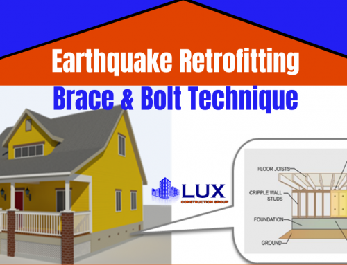 Earthquake Brace and Bolt Retrofit Technique
